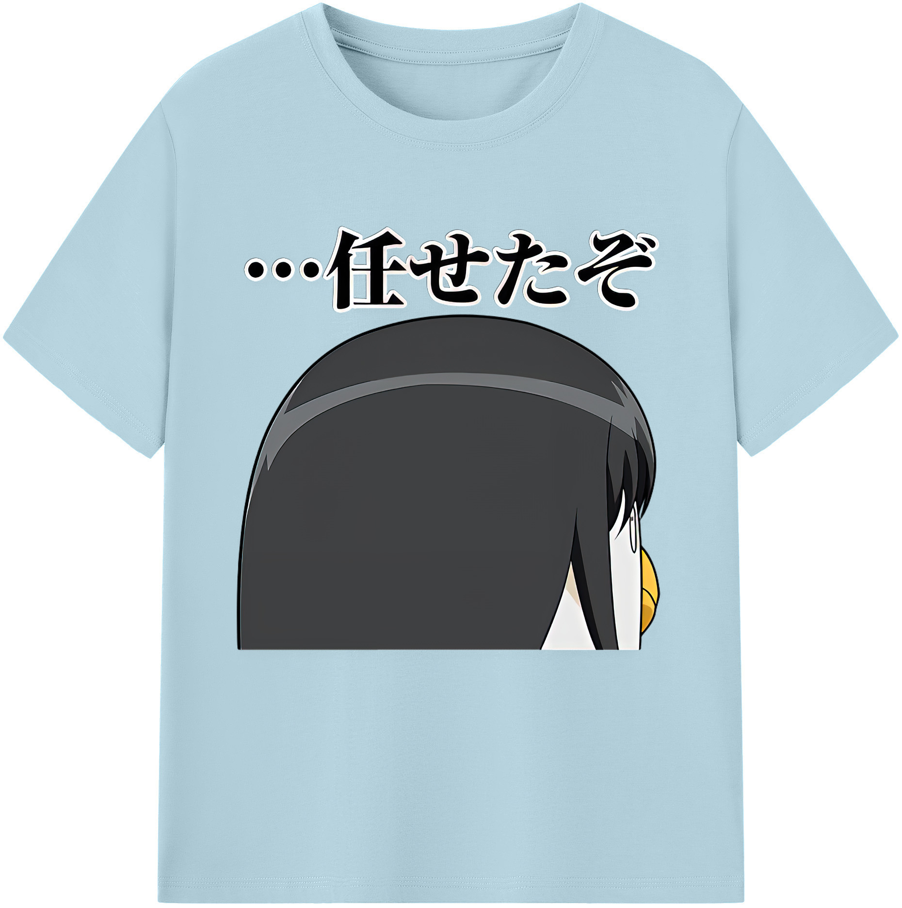 （画像用） ぎんたま 坂田銀時（さかたぎんとき） 神楽 志村新八（しむら しんぱち） GINTAMA Sakata Gintoki Kagura Shimura Shinpachi 綿100％半袖Tシャツ（フロントプリント）